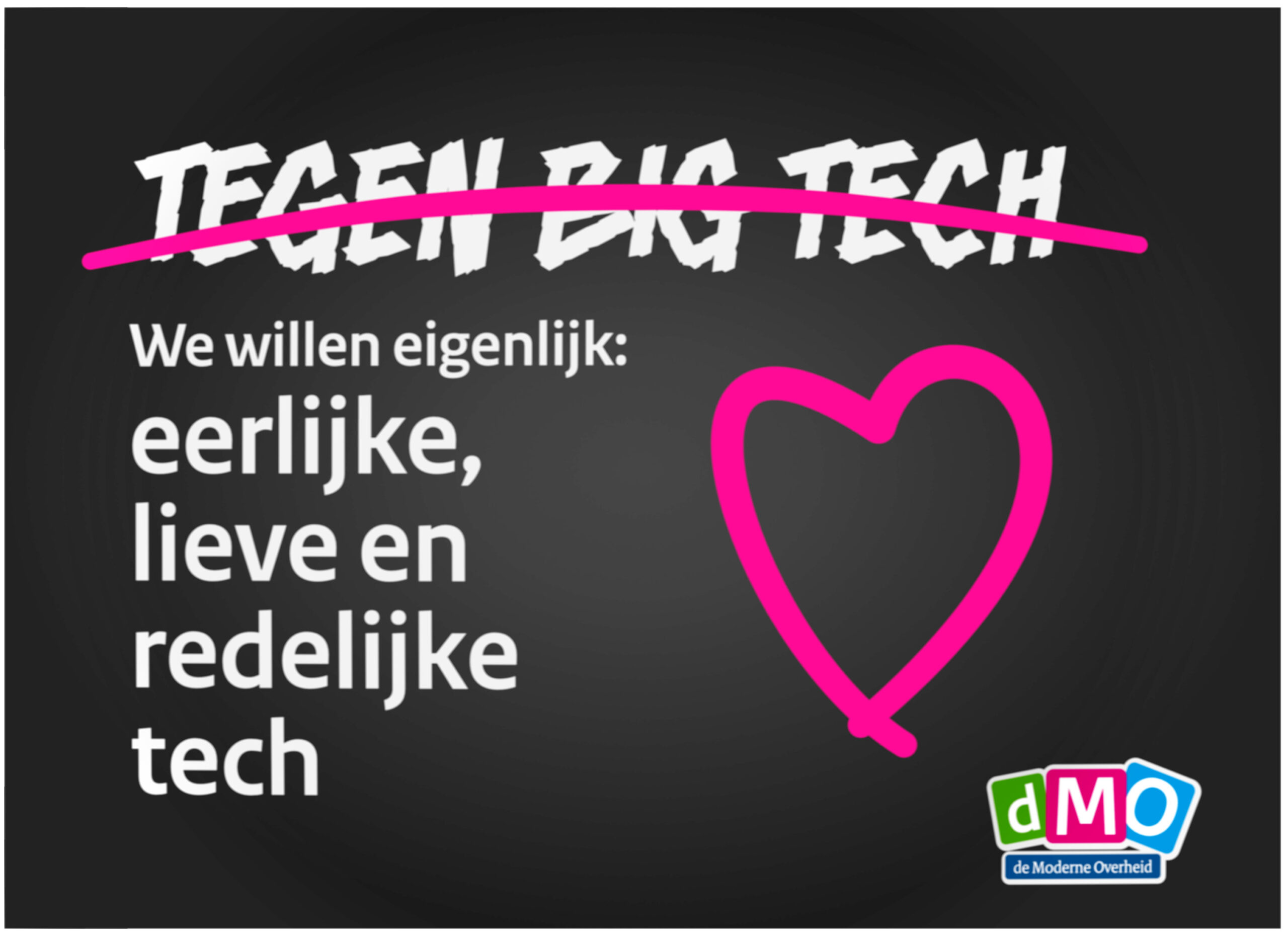 ‘Tegen Big Tech’: de hype zonder perspectief